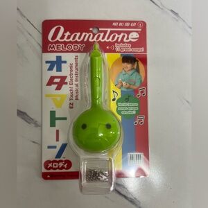 Otamatone Melody Series Japanese Electronic [Mini Size] Musical Toy New lime